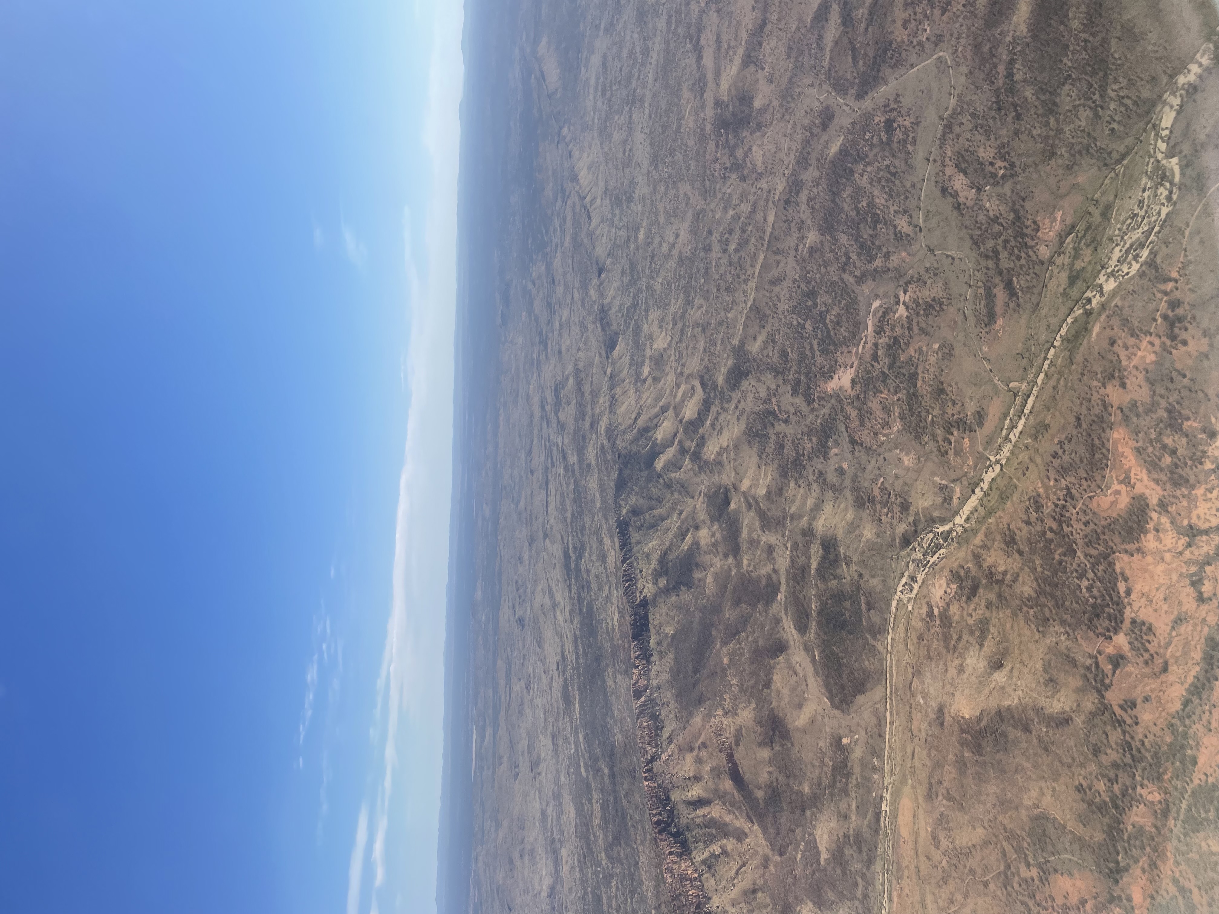 A beautiful bird's-eye view from the red centre, while I was stop over Alice Spring Airport en route to Adelaide